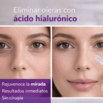 Eliminar ojeras con ácido hialurónico: rejuvenece tu mirada sin cirugía