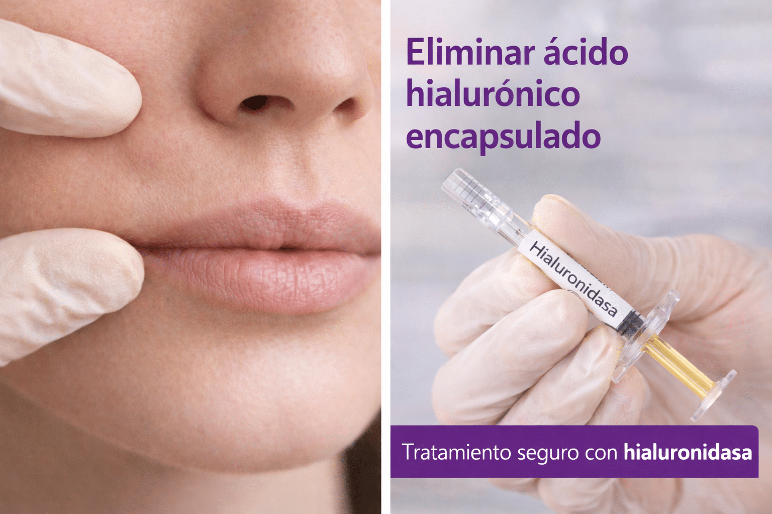 Cómo eliminar ácido hialurónico encapsulado