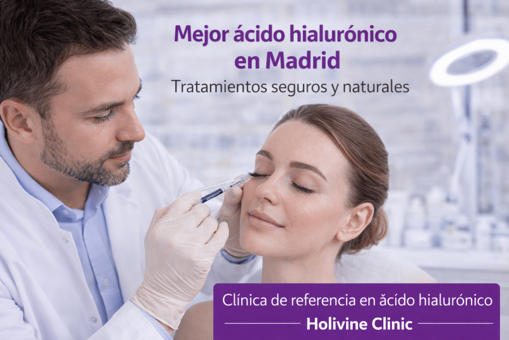 Mejor ácido hialurónico en Madrid: cómo elegir el tratamiento adecuado