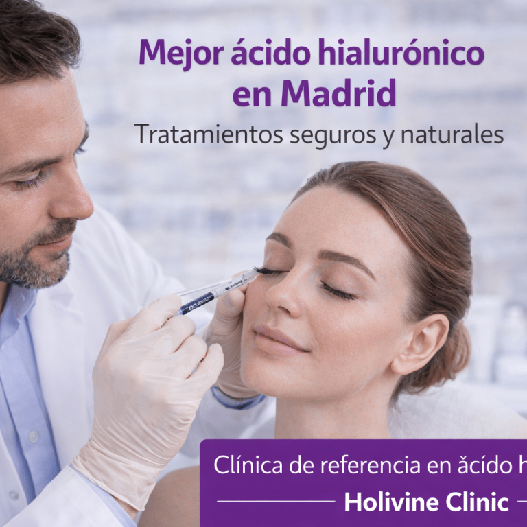 Mejor ácido hialurónico en Madrid: cómo elegir el tratamiento adecuado